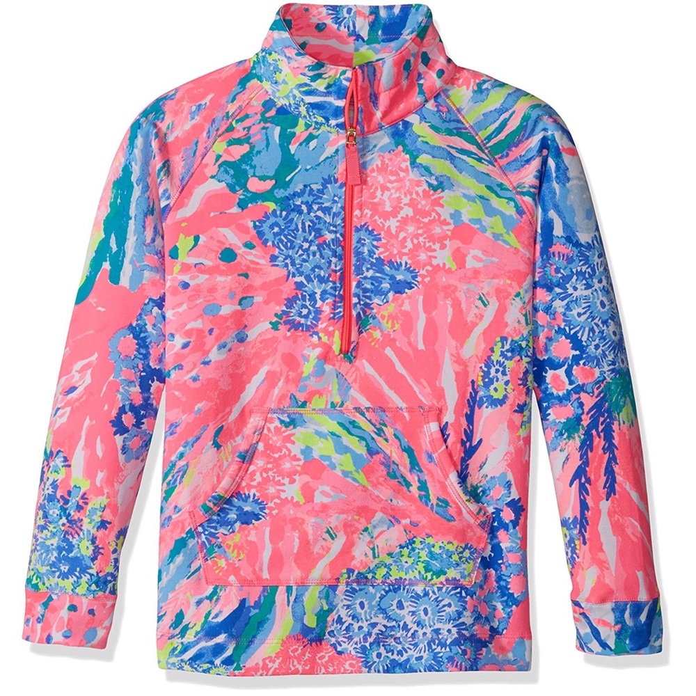 Little Skipper Printed Popover in “Rainbow Soleil”